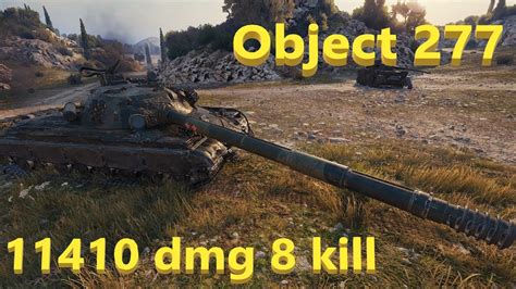 Object 277 11410 Dmg 8 Kill Wot Replays Youtube