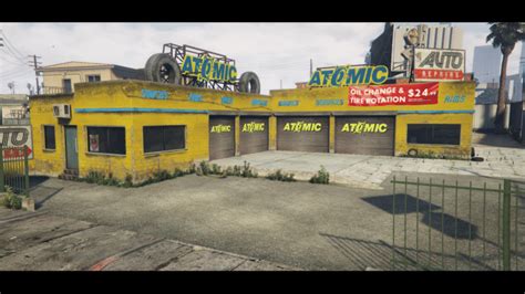 Atomic Mechanic Garage Mlo Fivem Store