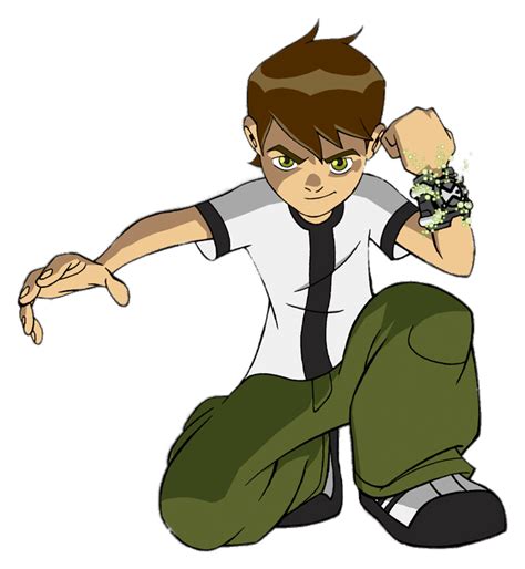 Ben 10 Showing the Omnitrix transparent PNG - StickPNG