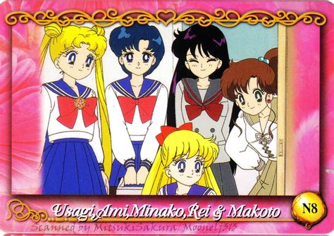 Serena Usagi And Friends In Sailor Moon R By Ugsf On Deviantart