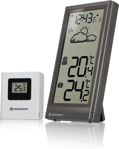 Bresser Wetterstation Funk Mit Au Ensensor Meteotemp