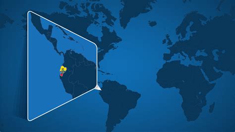 Ubicaci N De Ecuador En El Mundo Mapa Con Engrandecido Mapa De Ecuador