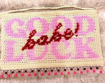 Chappell Roan Tapestry Crochet Good Luck Babe Tapestry Chappell