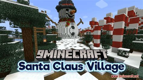 Santa Claus Village Map A Festive Minecraft Map