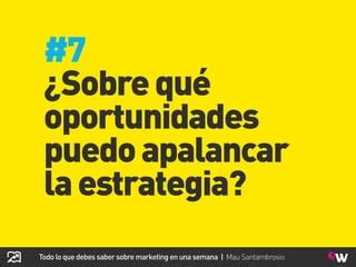 Todo Lo Que Debes Saber Sobre Marketing En Una Semana PPT