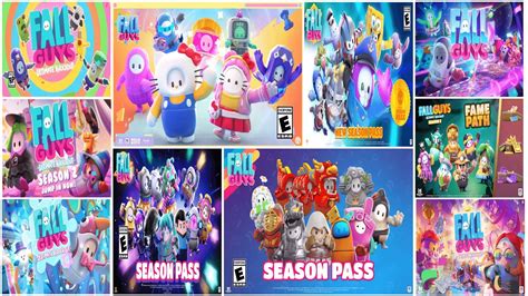 All Fall Guys Fame Pass Trailers In Order S1 S10 2023 Todos Los