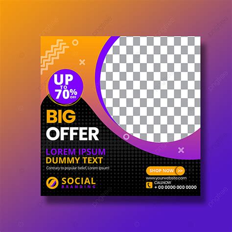 Smart Social Media Ads Post Facebook Instagram Web Banner Template