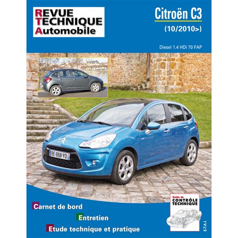 Revue Technique Citroen C Ii Rta Site Officiel Etai