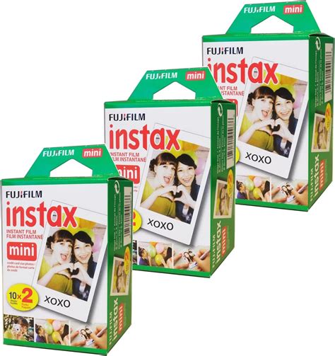 Fujifilm INSTAX Mini Instant Film Twin Pack White FUJIFILM Amazon