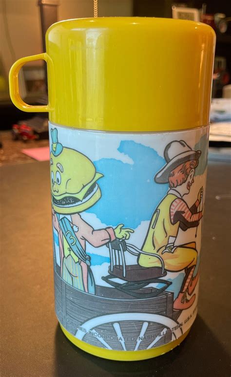 Early 80s Mcdonalds Aladin Thermos Etsy