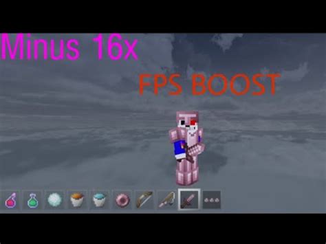 Minus X Pvp Resource Pack Freindly Fps Mcpe Youtube