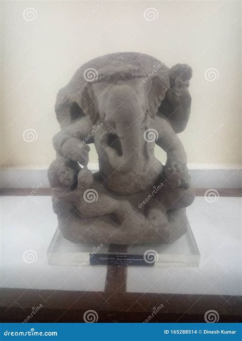 Hindu God Ganesh At Panchamukhi Ganesha Temple Near Bangalore India