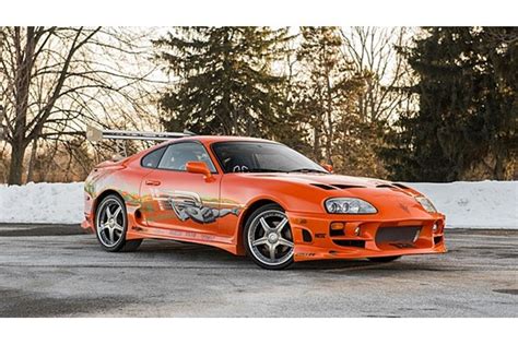 Paul Walkers Fast And Furious Orange Toyota Supra For Sale The Car