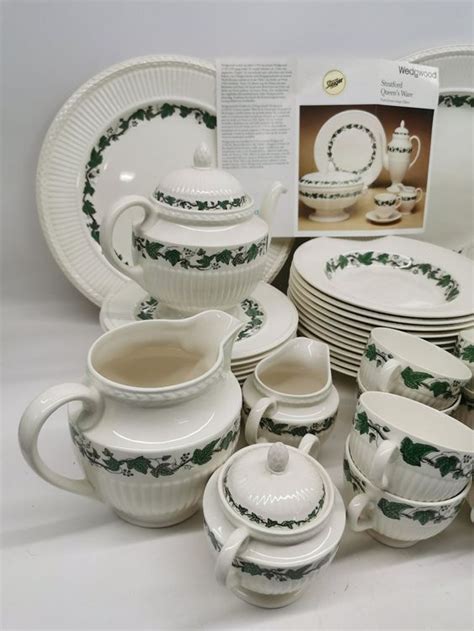 Grosse Geschirr Set Service Porzellan Wedgwood Stratford 12x Kaufen