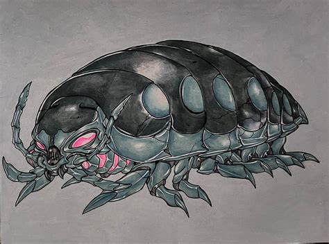 Isopod by Sharkboiart on DeviantArt