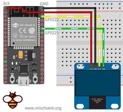 Arduino Er I C Ssd Oled Esp Esp Devkitc V Off