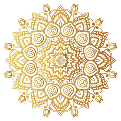 Luxury Mandala Pattern Islamic Ornament Golden Mandala Luxury Mandala