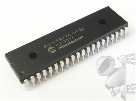 Pic16f877a Pic16f877 Microcontrolador Dip40 Pic Mcu Robot Electronica