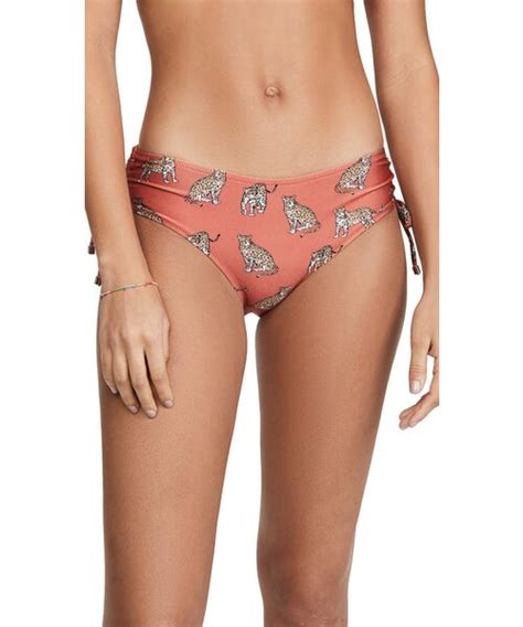 Minkpink Minkpink Serengeti Ruched Bikini Bottoms Wear