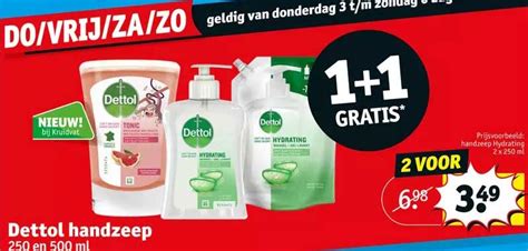 Dettol Handzeep Aanbieding Bij Kruidvat Folders Nl