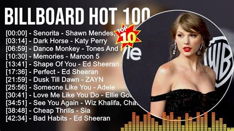 Billboard Hot 100 Songs 2023 📀 Lady Gaga, Billie Eilish, Olivia Rodrigo ...