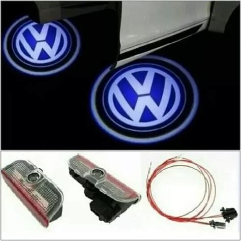 Luz Led Cortesia Vw Passat Jetta Golf Mk Kit Portas Parcelamento