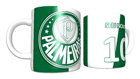 Caneca Palmeiras Nome Canequinha Arte Canecas Nunca Usado