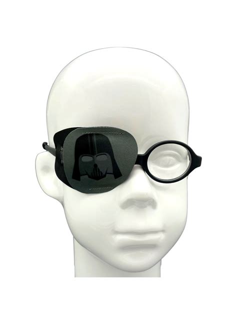 Окклюдер на очки eyeOK "Черный шлем", анатомический, для закрытия ...