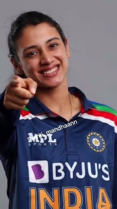 Smriti Mandhana Short Video Youtube