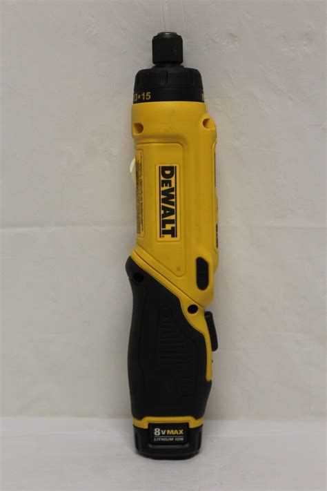 Dewalt Dcf680n2 8v Max Li Ion Brushed Gyroscopic Screwdriver W 2