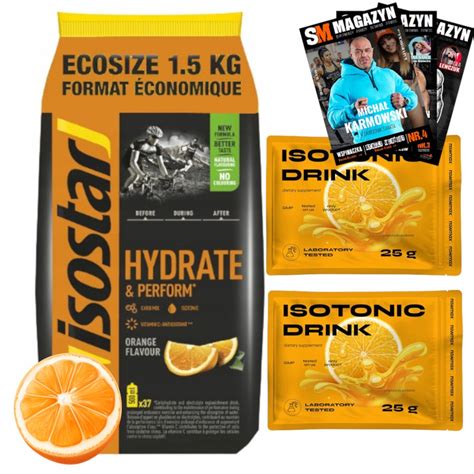 ISOSTAR KONCENTRAT 1500G IZOTONIK W PROSZKU NAPÓJ izotonik w proszku