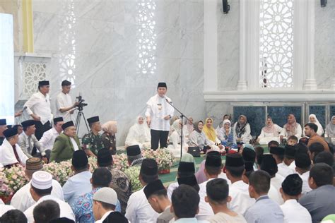 Safari Dakwah Di Tapsel Pj Gubernur Sumut Apresiasi Kebersamaan Dan