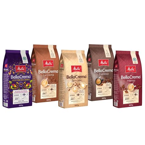 Melitta Bellacrema Probierpaket La Crema Speciale Intenso Espresso