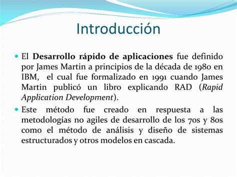 PPT Rad Desarrollo rápido de aplicaciones PowerPoint Presentation