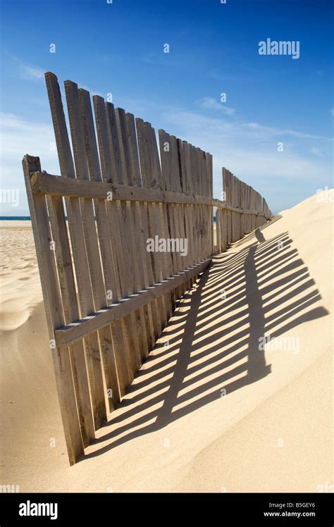 Wooden Fence At Beach Dune Hi Res Stock Photography And Images Alamy