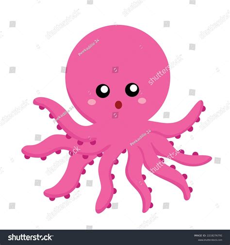 Underwater Animals Illustration Vector Clipart Stock Vector (Royalty ...