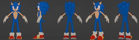 Sonic Fortnite Model Sheet by Wrench-Master on DeviantArt