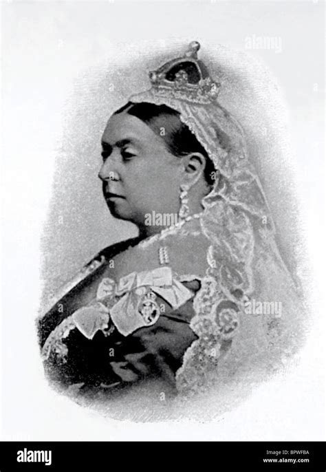 La Reine Victoria Reine Dangleterre 1837 1901 10 Juin 1885 Photo