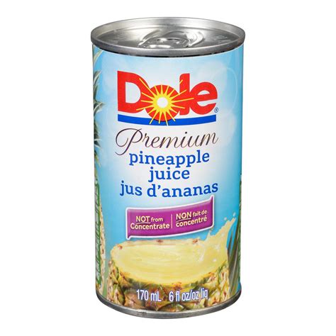 DOLE PINEAPPLE JUICE 48X170ML – Mia Food Service