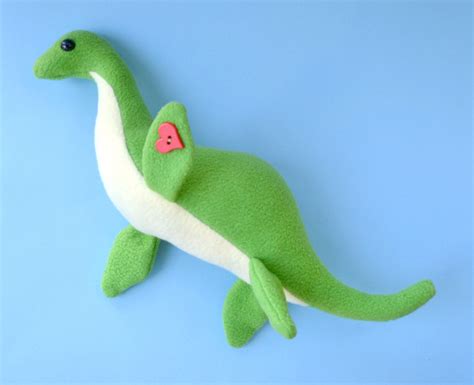 Plesiosaur Lake Monster Plush Loch Ness Monster by ZombieRomance