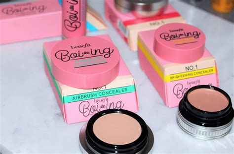 Benefit Boi Ing Concealer Collection 2017 Review Swatches