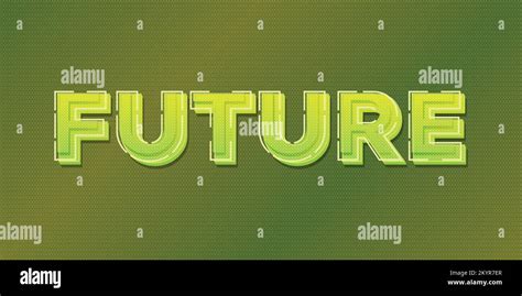 Future Word Art Vector Illustration Stock Vector Image Art Alamy