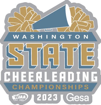 WIAA 2023 Cheer State Championships Pin