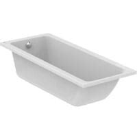 Baignoire Connect Air Rectangle Av Pieds 170x75 Cm À Encastrer