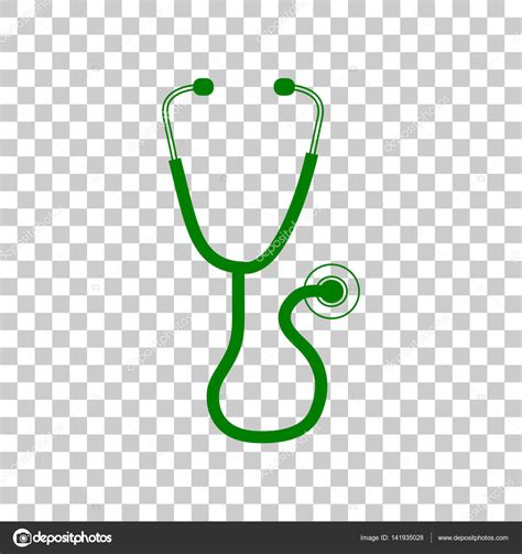 Stethoscope Icon Green