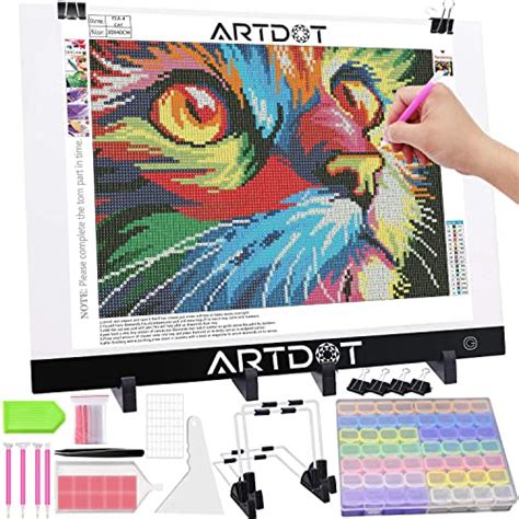 ARTDOT A3 LED Light Pad For Diamond Painting USB Powered Light Board