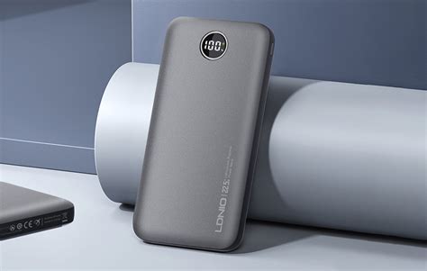 Ldnio Pq Power Bank Mah W Usb C Xusb A Gris