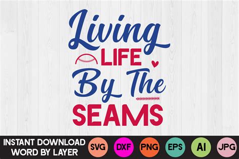 Living Life By The Seams Svg Design Graphic By Retro Gallery Creative