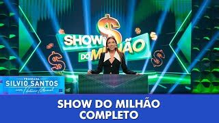 SBT TV Show do Milhão Completo Programa Silvio Santos 15 09 24