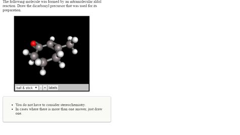 Solved The Following Molecule Was Formed By An Chegg